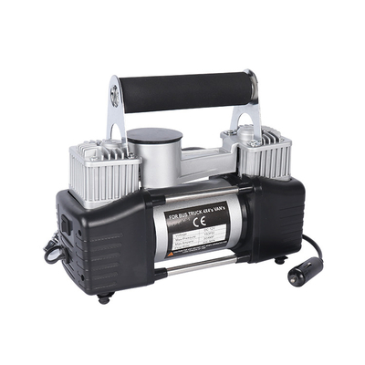 کمپرسور هوا با دو سیلندر فلزی با کیف حمل کمپرسور هوا با فشار بالا DC 12V