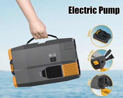 پمپ سوپ الکتریکی 12 ولت با باتری و AC110V-220V کار طولانی مدت 20psi با صفحه نمایش