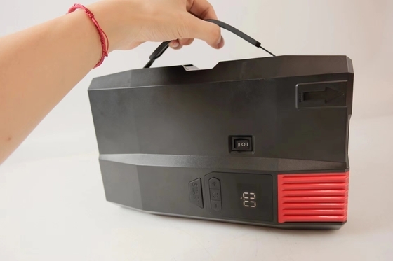 پمپ انفلاسیون Dc 12v با صفحه نمایش دیجیتال و 6 نوزل لوازم جانبی