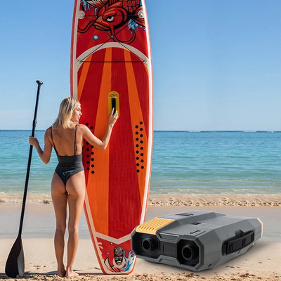 5000mAH ظرفیت باتری SUP پمپ الکتریکی برای پرتابی در بندر کایاک 20PSI 12V / 110-240V