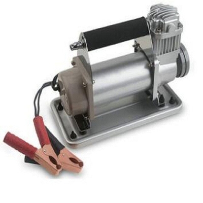 قیمت خوب کمپرسور هوا 12 ولت بدون روغن ، پمپ هوای فلزی 150psi با کلیپ تمساح آنلاین
