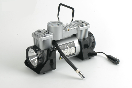 قیمت خوب پمپ تایر فلزی کنسرتور هوای قابل حمل 12v 180w 150psi با نور آنلاین