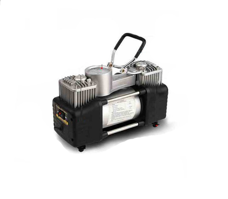 قیمت خوب کمپرسور هوا فلزی با فشار بالا 180W سیاه و نقره 150PSI مفید آنلاین