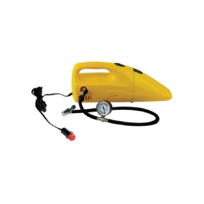 قیمت خوب 2 در 1 جارو برقی 250PSI کمپرسور دستی جارو برقی با سیم فندک 12 ولت DC آنلاین