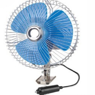 قیمت خوب فن های خنک کننده وسیله نقلیه مجهز به پیچ ، 8 اینچی فن خنک کننده اتومبیل در آبی رنگ آنلاین