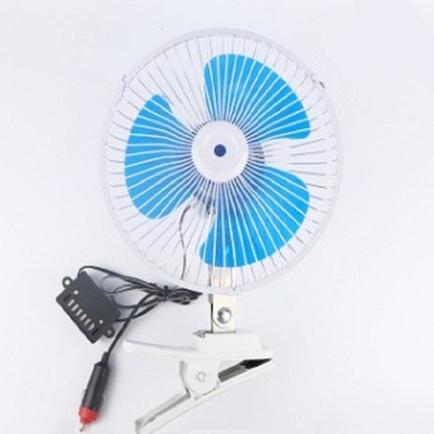 قیمت خوب فن پلاستیکی نصب شده پیچ 12v / 24v فن خنک کننده اتومبیل آبی آنلاین