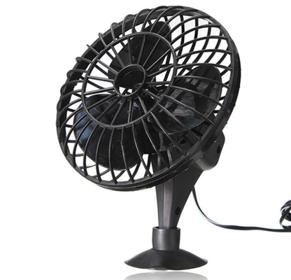 قیمت خوب مینی فن ماشین پلاستیکی سیاه DC 12V کولر فن ماشین با روشن کننده سیگار آنلاین