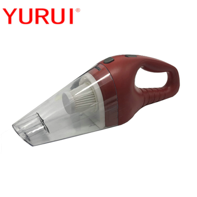 قیمت خوب جاروبرقی ماشین پلاستیکی قرمز DC12v قابل حمل فندک فیلتر قابل شستشو آنلاین
