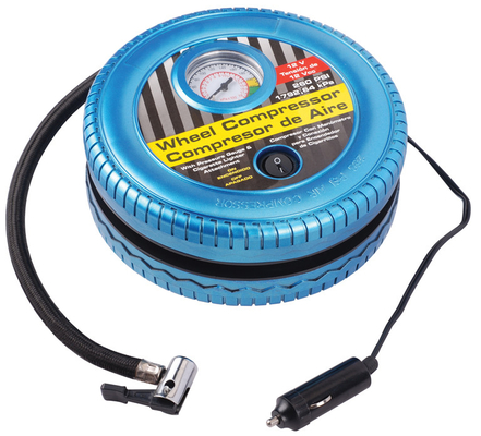 قیمت خوب کمپرسور هواپیمایی ماشین قابل حمل DC12v با پلاگین سیگار آنلاین