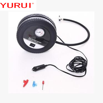 قیمت خوب پلاستيک قابل حمل DC12v لاستیک اتومبیل فشرده کننده هوا با پلاگ روشن کننده سیگار آنلاین