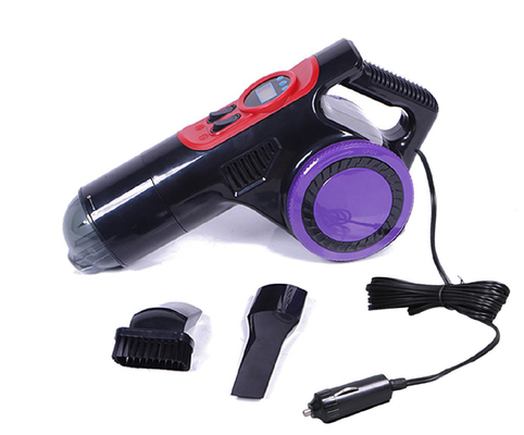 جاروبرقی 12 و کمپرسور هوا دستی مینی با LED نور فشار هوا اندازه گیری دیجیتال 3 در 1 لاستیک باد و C